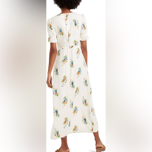 Madewell Cream Floral Maxi Dress - Picture 2 of 4